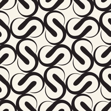 Pürüzsüz kıvrımlı kusursuz desen. Modern stil soyut doku.