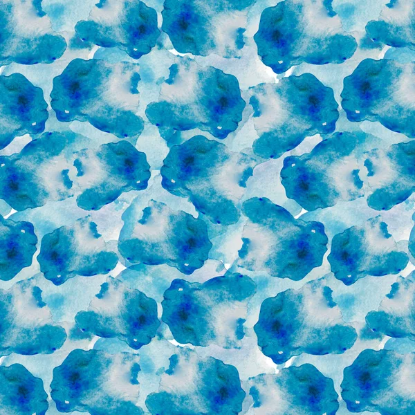 Suluboya soyut basit damlalar klibi desen, mavi suluboya lekeleri, soyut arkaplan, el çizimi, beyaz, açık mavi damlalar, noktalı arkaplan, turkuaz