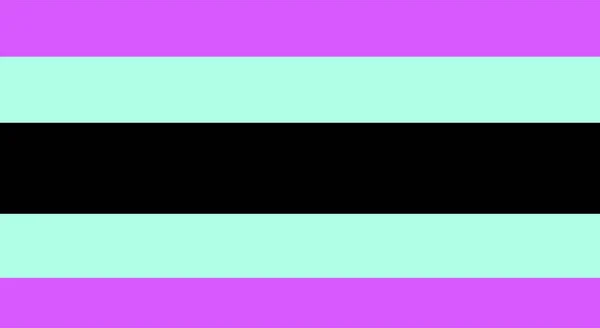 Phoenixgender Zászló Vektor Nemek Amiket Egyén Nagyon Erősen Érez Idő — Stock Vector