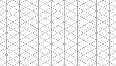 İzometrik grafik kağıdı. Mimarlar için perspektif şablonu. Mühendislik kusursuz desen. Teknik okul gazetesinin arka planı. Vektör illüstrasyonu