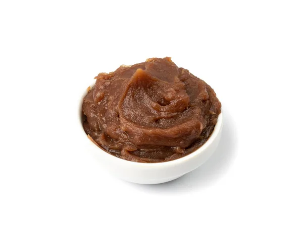 Chestnut Puree Isolated Marrons Cream Marron Spread Castanea Jam Homemade — Stock Photo, Image