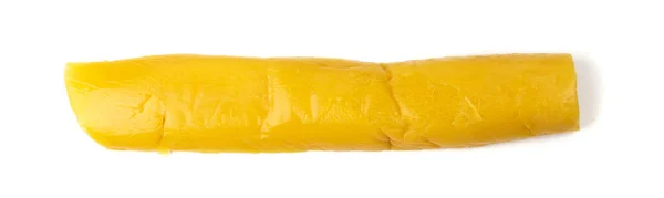 Pickled Daikon Bar Isolated Marinated Yellow Radish Daikon Pickles Fermenting — Stock Photo, Image