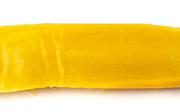 Απομονωμένο Μπαρ Τουρσί Μαριναρισμένο Κίτρινο Ραπανάκι Πίκλες Daikon Λαχανικά Ζύμωσης — Φωτογραφία Αρχείου