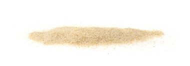 Kum sıçraması veya kum patlaması beyaz arkaplan görünümünde izole edilmiş