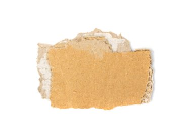 Karton Parçalar Dokulu Arkaplan. Kopya Boşluğu olan Karton Parçası, Kopyalanmış Kraft Kağıt Duvar Kağıdı, Kahverengi Paket Vintage Kağıt İzole Üst Görünüm