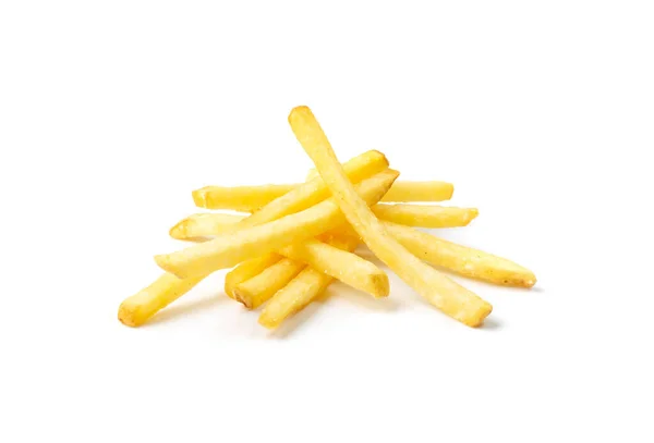 Французькі Фрукти Були Ізольовані Fried Potato Sticks Skin Golden Fries — стокове фото