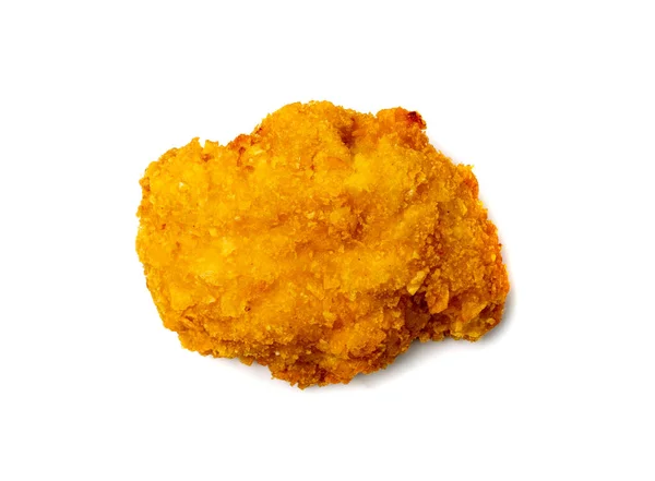 Chicken Strips Isolated Breaded Nuggets Crispy Fry Chicken Breast Boneless — Foto Stock