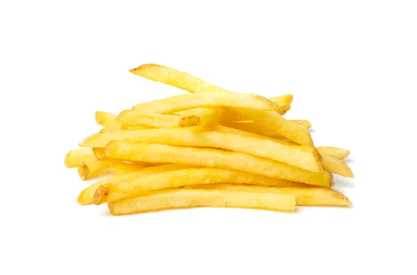 Французькі Фрукти Були Ізольовані Fried Potato Sticks Skin Golden Fries — стокове фото