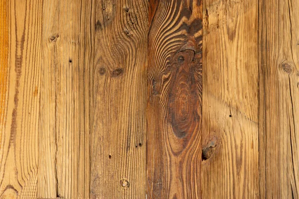 Eski ahşap doku arka planı. Koyu Kahverengi Tahta Grain Deseni, Eski Çam Masası Üstü, Koyu Kırsal Masa Üst Görünümü