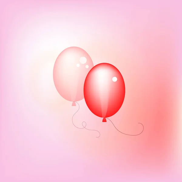 Icône Simple Ballon Mouche Sur Fond Clair — Image vectorielle