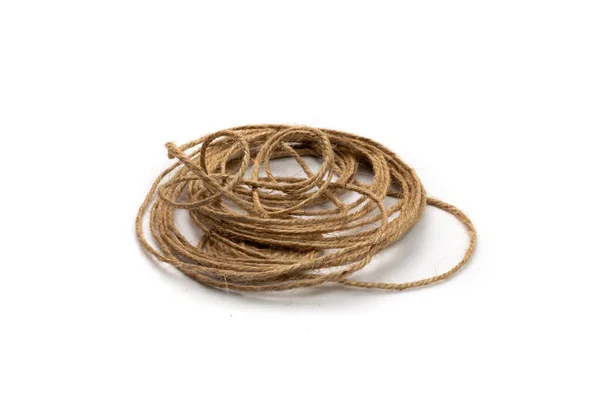 String Tangled Mess Complex Confusion Chaos Concept Yarn Ball Cord — Fotografia de Stock