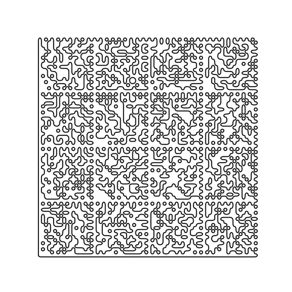 Штрих Код Рядка Випадковим Набором Символів Код Значок Матриця Цифрових — стоковий вектор