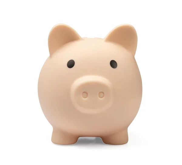 Sparschwein Isoliert Spardose Sparschwein Kleine Spardose Planung Des Eigenheimfinanzierungskonzeptes Sparschwein — Stockfoto