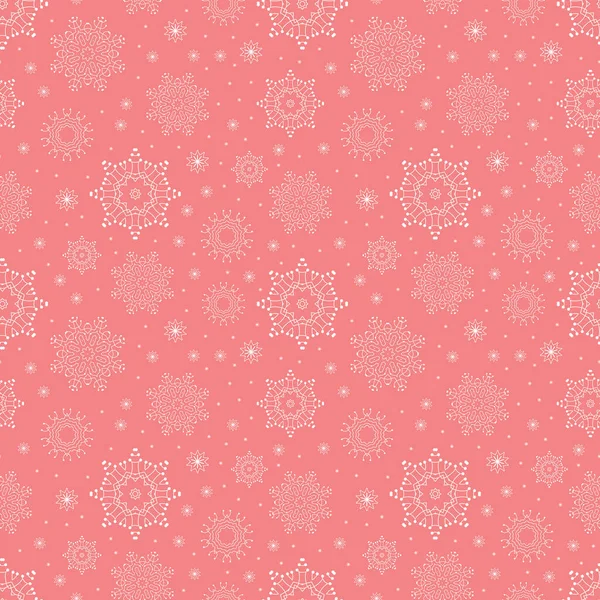 Kar taneleri pürüzsüz desenli. Kar tanecikleri arka plan, kar yağışı kış şablonu, kar düşen vektör çizimi, Noel tasarımı için kar taneleri çerçevesi