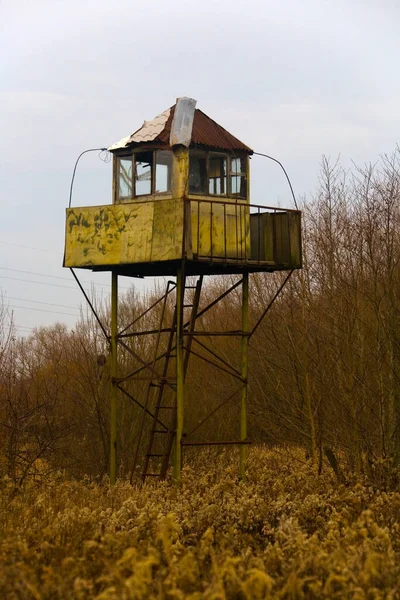 Наблюдательная Башня Рядом Фортом Ноу Донхофф Калининград — стоковое фото