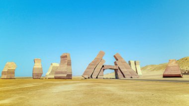 Sina Yarımadası 'ndaki Ras Mohammed Ulusal Parkı' na giriş.