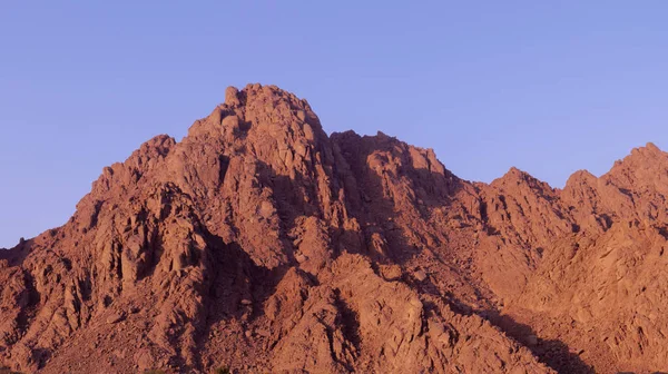 Bedevi Çölündeki Sheikh Dağlarını Yerle Bir Sina Yarımadası — Stok fotoğraf