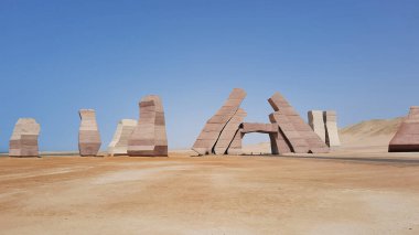 Sina Yarımadası 'ndaki Ras Mohammed Ulusal Parkı' na giriş.