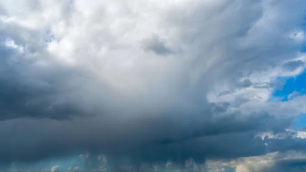 Rainy Dark Storm Clouds Sea — Stock Photo, Image