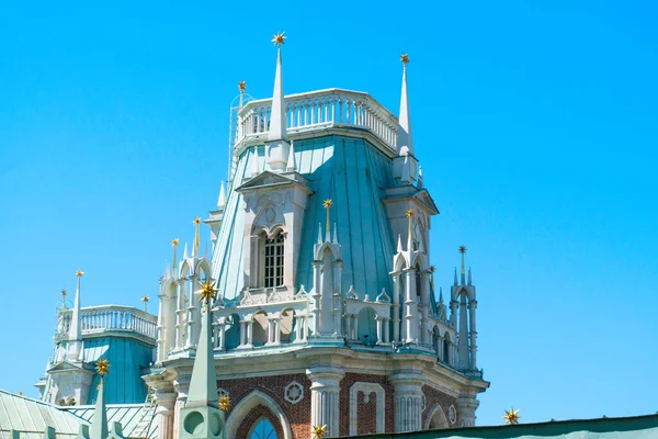 モスクワ ロシア ツァリツィン公園の主宮殿の詳細 — ストック写真