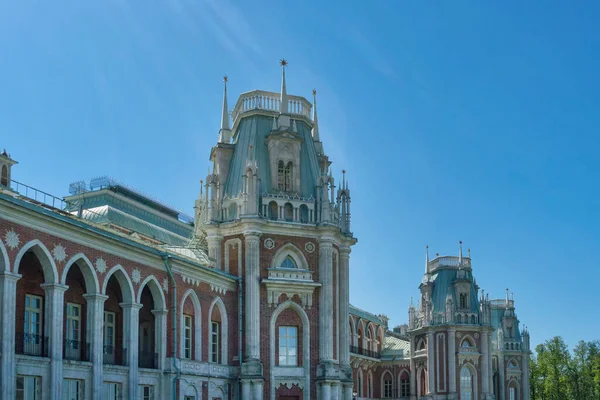 Moscou Russie Palais Principal Dans Parc Tsaritsyno — Photo