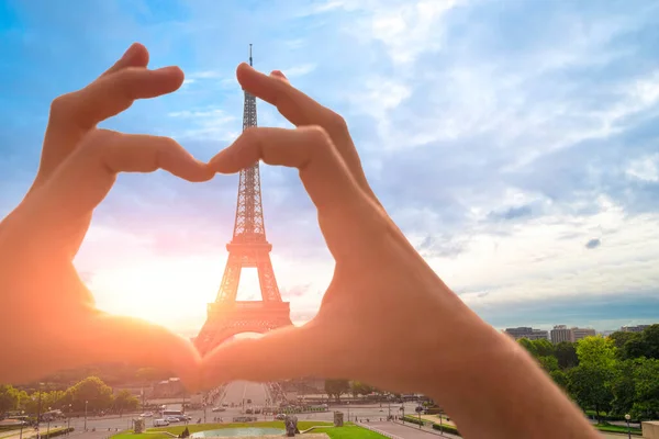 Beautiful Eiffel Tower Paris France — Stock Photo, Image