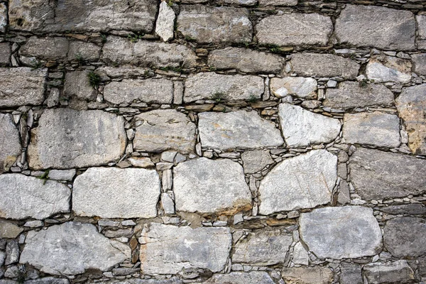 Vecchio Muro Pietre Irregolari Nella Vecchia Europa — Foto Stock