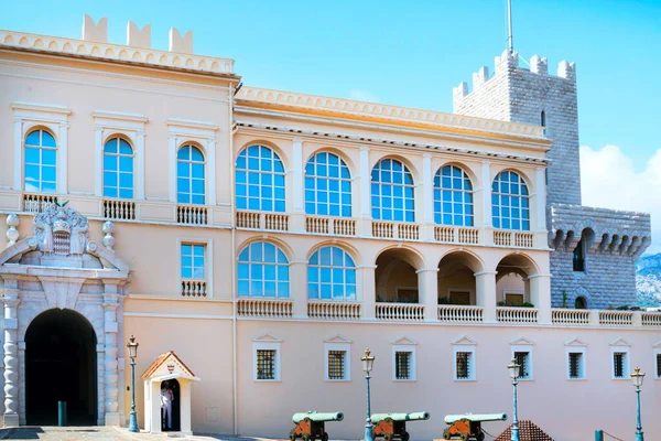 View Prince Palace Monaco Ville Monaco — Stock Photo, Image