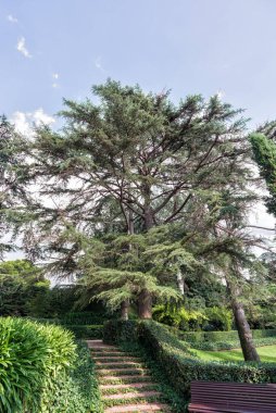 Jardines de Santa Clotilde in Lloret de Mar, Costa Brava, Katalonya, İspanya.