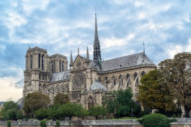Paris 'teki Notre Dame Katedrali