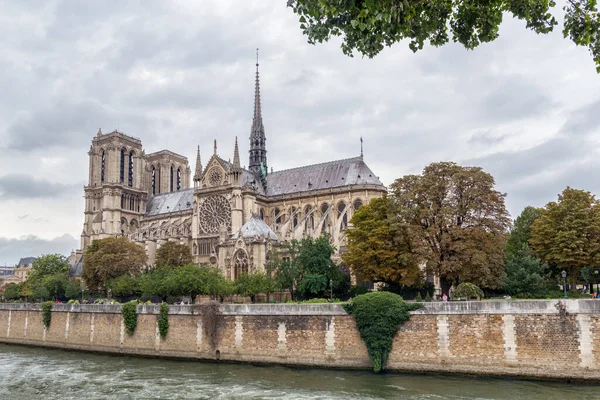 Catedrala Paris Notre Dame Din Paris — Fotografie, imagine de stoc