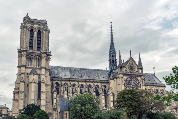 파리의 노트르담 대성당 — 스톡 사진