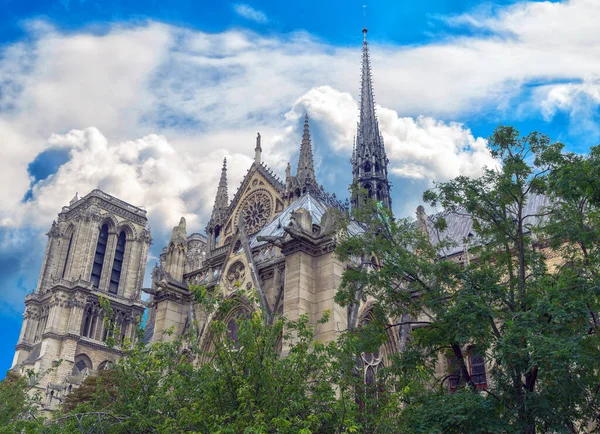 Die Kathedrale Notre Dame Paris — Stockfoto