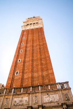 çan kulesinin st mark's Bazilikası Venedik, İtalya.