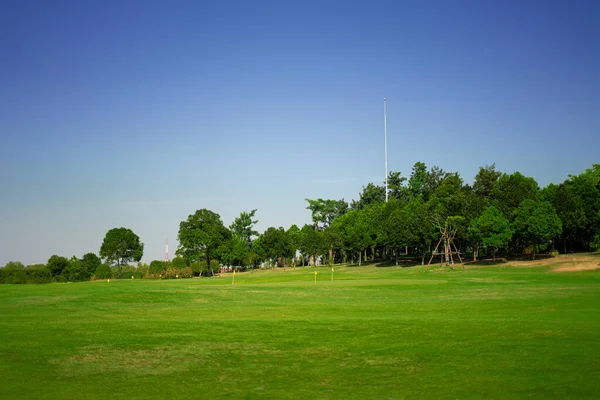 Golf Deporte Jugado Las Canchas Aire Libre Élite Social —  Fotos de Stock