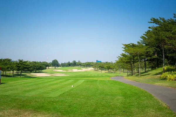 Esporte Golfe Jogado Nas Quadras Livre Elite Social — Fotografia de Stock