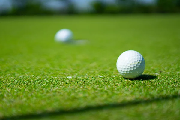 Golf Sport Hrál Venkovních Hřištích Společenské Elity — Stock fotografie