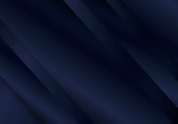 Abstract Blue Diagonal Lines Stripes Design Background Luxury Style Vector — Stok Vektör