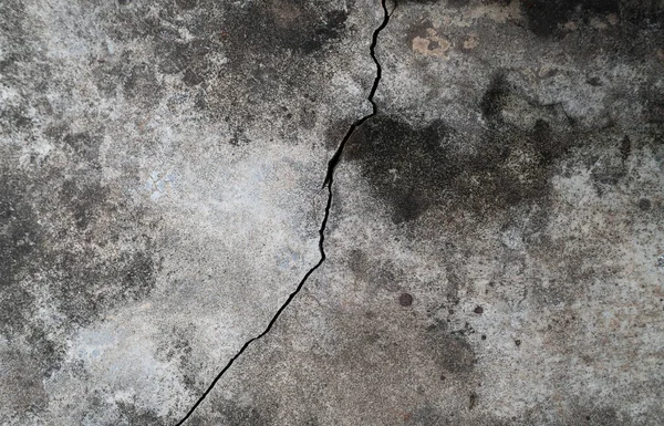 Cracked Cement Damage Wall Texture Background — Stock Photo, Image