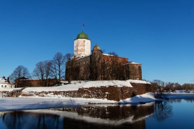 Vyborg 'daki Vyborg Kalesi, Leningrad bölgesi, Rusya