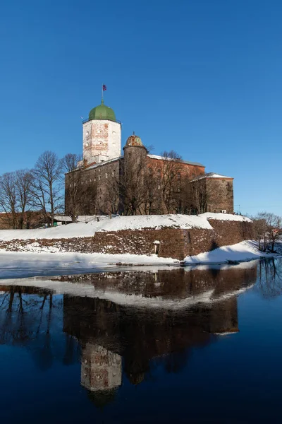 Castillo Vyborg Vyborg Región Leningrado Rusia — Foto de Stock