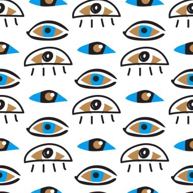 Farklı şekiller, büyü, büyücülük, okült semboller, renkli çizgiler. Tenten tasarımı kumaş, kağıt, tekstil. Vektör Modern Mythic grafik arkaplan çizimi. 