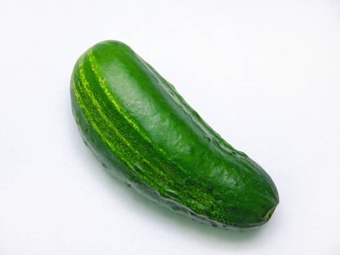 cucumber on a light background, vegetables