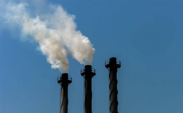 Réduire Pollution Atmosphérique Pour Sauver Terre — Photo