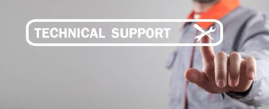 Teknik destek. Müşteri hizmetleri. İş için. Teknoloji