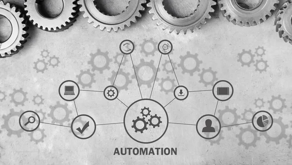 Automatisering Versnellingsmechanisme Technologie Proces — Stockfoto