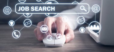 Bilgisayar faresi kullanan kişi. Görev Araması