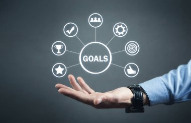 Hedefler kavramı. İş için. Başarı. Başarı