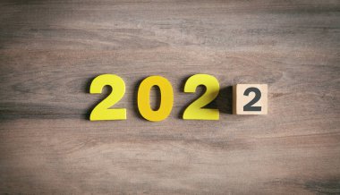 Masada küp ile 2022. Mutlu yıllar.