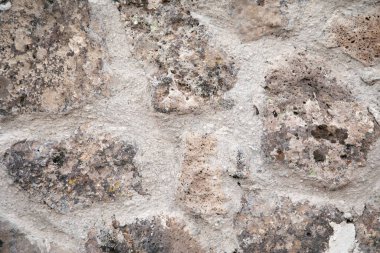 Geniş bazalt duvar arka planı ya da dokusu. Arkaplan